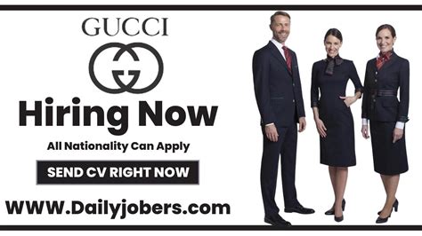 how do you get a job at gucci|gucci careers work from home.